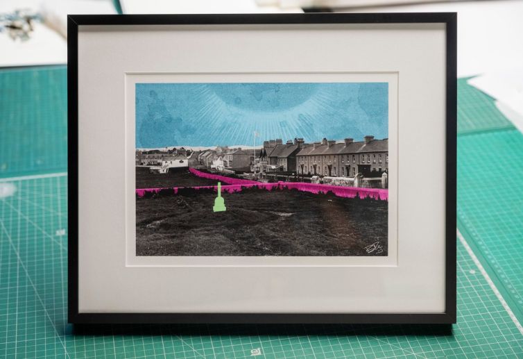 Black ILFORD CS frame